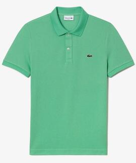 POLO LACOSTE SLIM FIT TTF VERDE