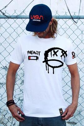 CAMISETA DE HOMBRE GRAFFIC BLANCA