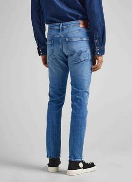 PANTALÓN VAQUERO STANLEY TAPER FIT MM5 POWERFLEX DENIM