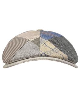 GORRA BEIRETS OXFORD PATCHWORK BEIGE