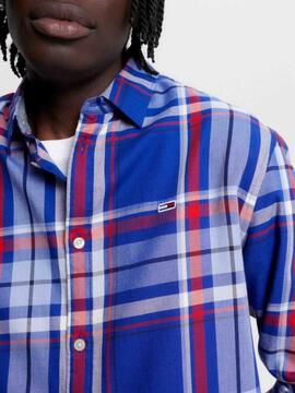 CAMISA CLASSIC ESSENTIAL EN CUADROS MULTICOLOR