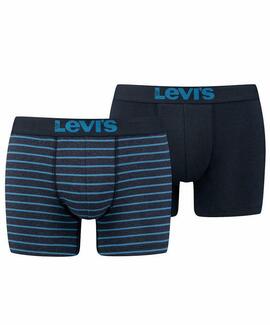 LEVIS 200SF VINTAGE STRIPE 2 PACK DARK BLUE COMBO