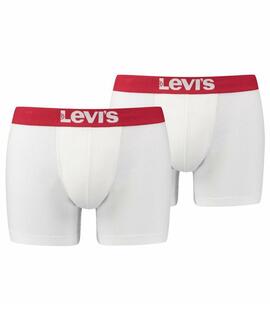 LEVIS 200SF BOXER BRIEF 2P WHITE