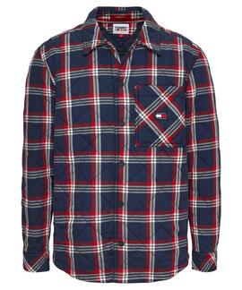 SOBRECAMISA ACOLCHADA PADDED CHECK CUADROS MULTICOLOR