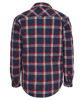 SOBRECAMISA ACOLCHADA PADDED CHECK CUADROS MULTICOLOR