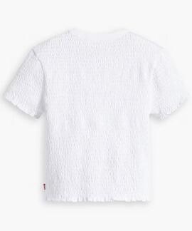 TOP LEVI’S® GRAPHIC POPCORN TEE BUTTERFLY BRIGHT WHITE