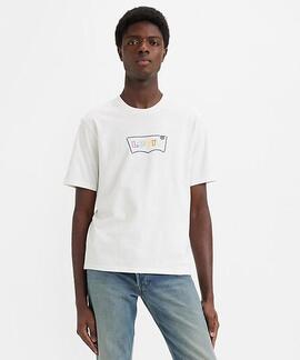 CAMISETA LEVI’S® RELAXED FIT BATWING LOGO WHITE