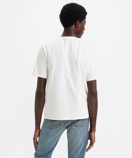 CAMISETA LEVI’S® RELAXED FIT BATWING LOGO WHITE