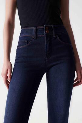 SECRET SLIM FIT SOFT TOUCH EN DENIM AZUL