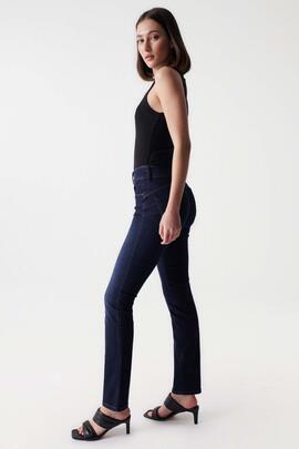 SECRET SLIM FIT SOFT TOUCH EN DENIM AZUL