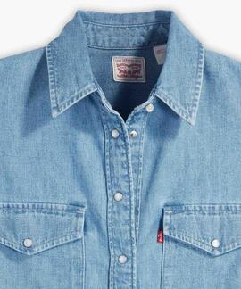 CAMISA VAQUERA LEVI’S® ICONIC WESTERN OLD 517 BLUE 2