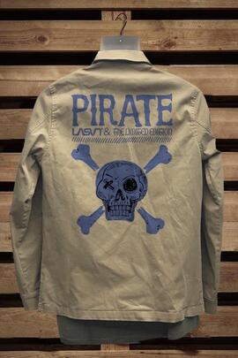 SOBRECAMISA DE HOMBRE SKULL BEIGE