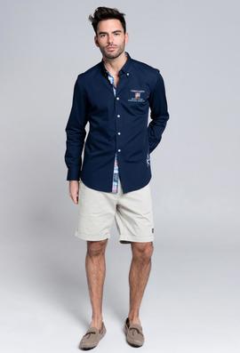 CAMISA H SUMMER TOUR AZUL MARINO