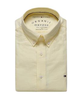 ORGANIC OXFORD SHIRT REGULAR FIT LEMON ZEST