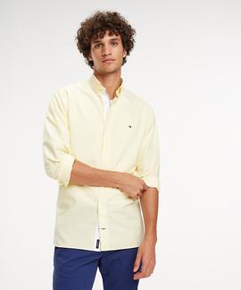 ORGANIC OXFORD SHIRT REGULAR FIT LEMON ZEST