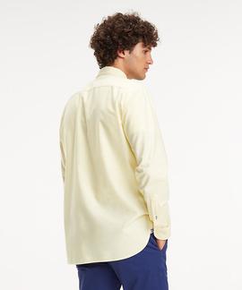 ORGANIC OXFORD SHIRT REGULAR FIT LEMON ZEST