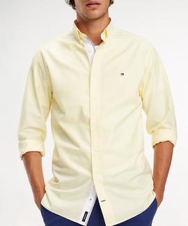 ORGANIC OXFORD SHIRT REGULAR FIT LEMON ZEST