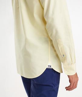 ORGANIC OXFORD SHIRT REGULAR FIT LEMON ZEST