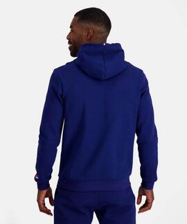 SUDADERA CON CAPUCHA UNISEX FRANCIA RUGBY AZUL