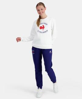 SUDADERA UNISEX FRANCIA RUGBY BLANCA