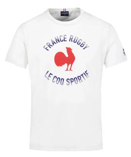 CAMISETA UNISEX FRANCIA RUGBY BLANCA