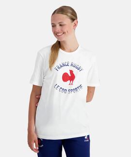 CAMISETA UNISEX FRANCIA RUGBY BLANCA