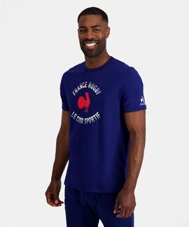 CAMISETA UNISEX FRANCIA RUGBY AZUL