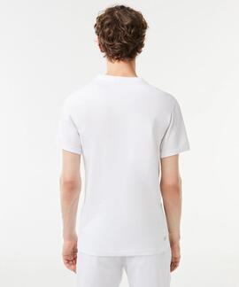 CAMISETA LACOSTE SPORT REGULAR FIT BLANCA