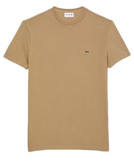 CAMISETA BÁSICA LACOSTE CAMEL