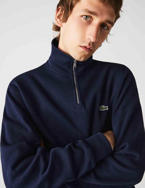 Jersey para hombre con cremallera completa de Lacoste