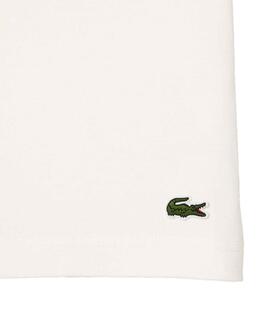 CAMISETA UNISEX LACOSTE RELAXED FIT BLANCA