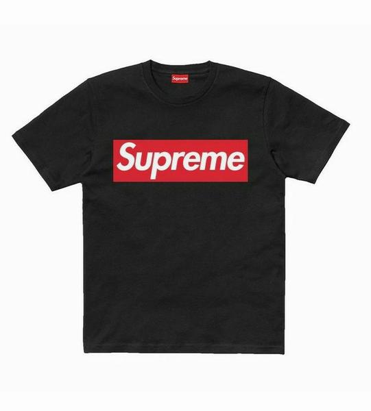 SUPREME NEGRA CON LOGO ROJO