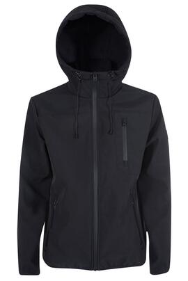 CHAQUETA DE HOMBRE SOFTSHELL NEGRO