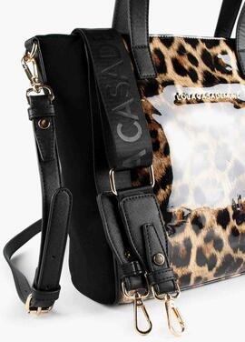 BOLSO MINISHOPPER CHAROL ANIMAL PRINT