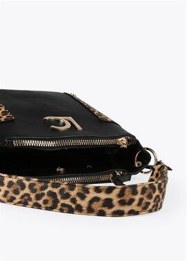 BOLSO MINI SHOPPER ANIMAL PRINT EFECTO SAFIANO