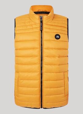 CHALECO ACOLCHADO BALLE GILLET MOSTAZA