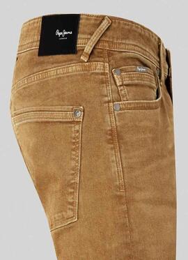 PANTALÓN VAQUERO STANLEY TAPER FIT CAMEL