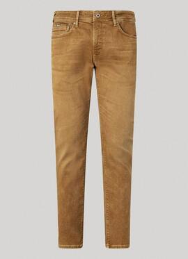 PANTALÓN VAQUERO STANLEY TAPER FIT CAMEL