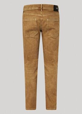 PANTALÓN VAQUERO STANLEY TAPER FIT CAMEL