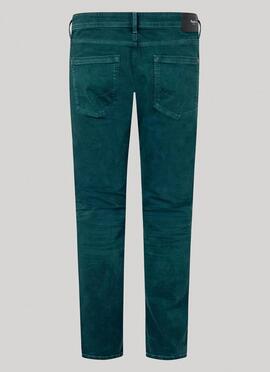 PANTALÓN VAQUERO STANLEY TAPER FIT VERDE