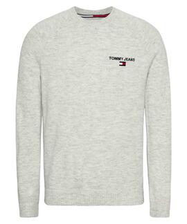 TJM REG RAGLAN SWEAT SILVER GREY HEATHER