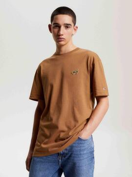 CAMISETA GOLD SIGNATURE REGULAR FIT CAMEL