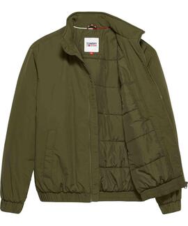 CAZADORA BOMBER ACOLCHADA TJM ESSENTIAL PADDED VERDE