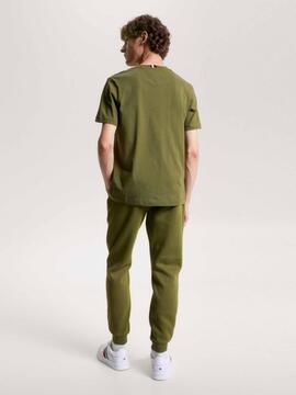 CAMISETA SMALL IMD MONOGRAMA VERDE CAQUI