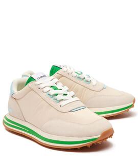 ZAPATILLAS LACOSTE L-SPIN NAILON BEIGE