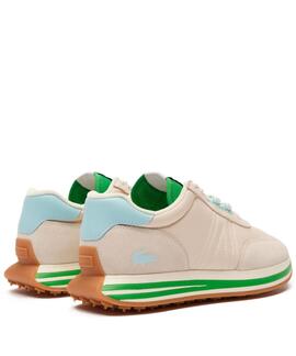 ZAPATILLAS LACOSTE L-SPIN NAILON BEIGE