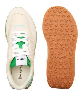 ZAPATILLAS LACOSTE L-SPIN NAILON BEIGE