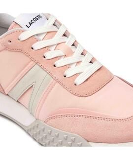 ZAPATILLAS LACOSTE L-SPIN DELUXE ROSA, GRIS Y MORADO