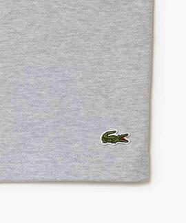 CAMISETA UNISEX LACOSTE RELAXED FIT GRIS
