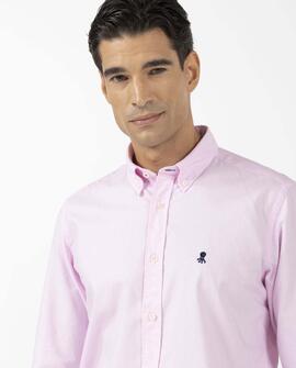 CAMISA BASIC PINT POINT ROSA